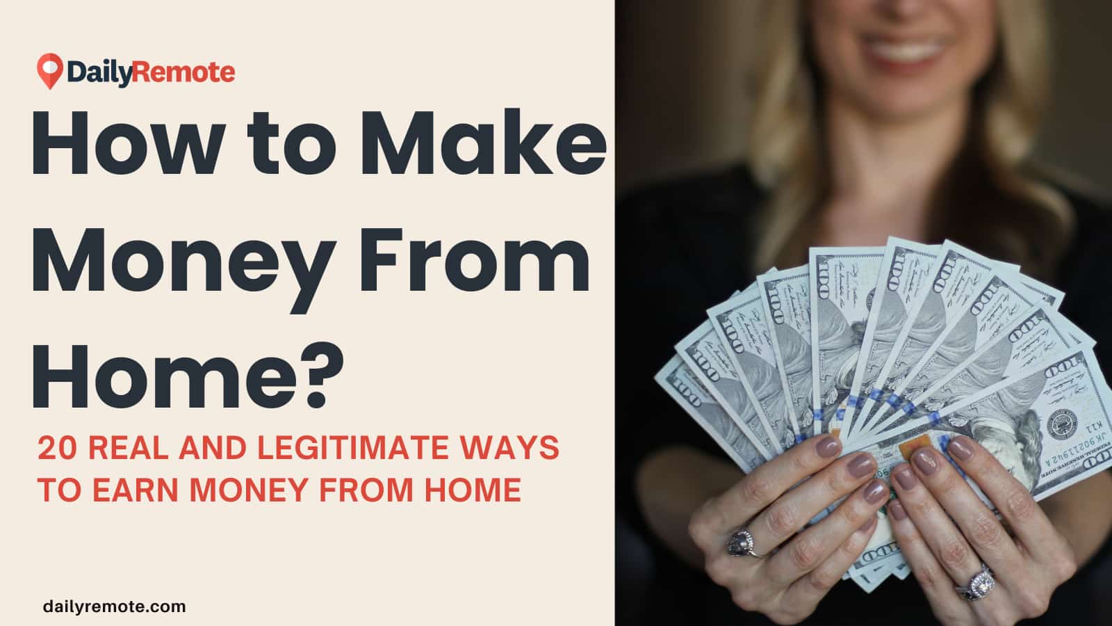 Find out how to Make Cash From Residence? 20 Actual And Respectable Methods